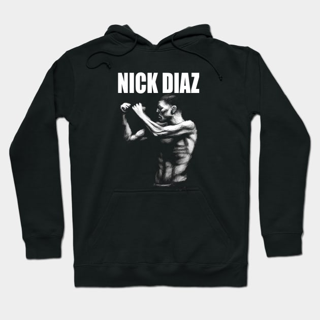 Nick Diaz Hoodie by BlackCollarPolitics